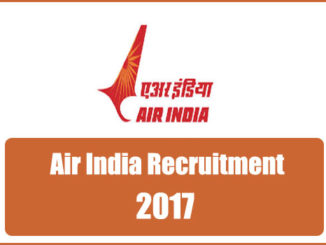 Air India Liamited Recruitment 2017