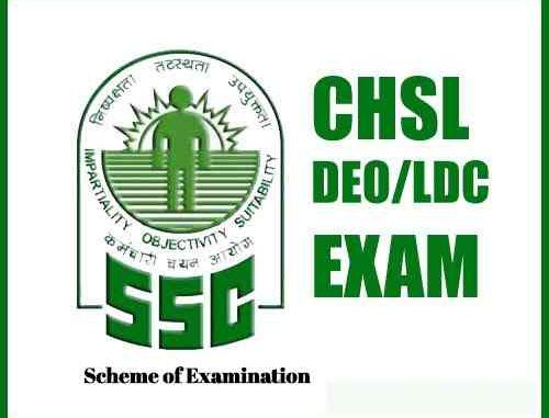 SSC CHSL Scheme of Examination