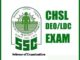 SSC CHSL Scheme of Examination