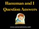 Hanuman and I Question and Answers