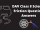 DAV Class 8 Science Chapter 5 Solutions