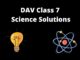 DAV Class 7 Science Solutions